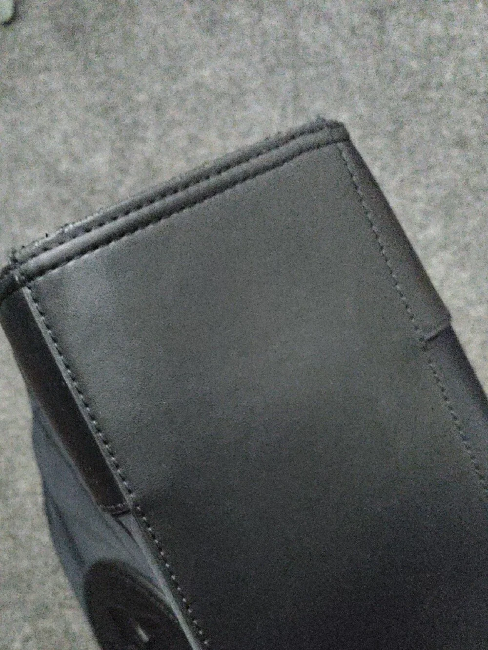 Tory Burch Black Nylon Tote with Embossed Logo
